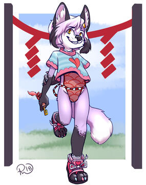 Middle LavenderFox Middle LavenderFox